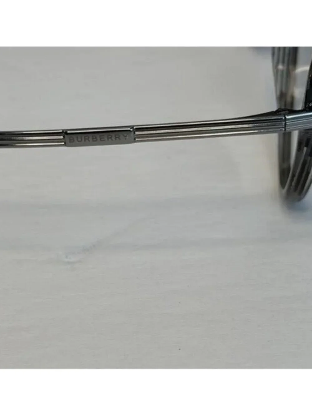 New Authentic EVEGLASSES CHARCOAL CHECK / CLEAR LENS Burberry OBE2377 - Picture 6 of 12